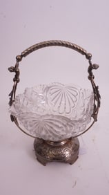 Victorian Figural Bridal Basket