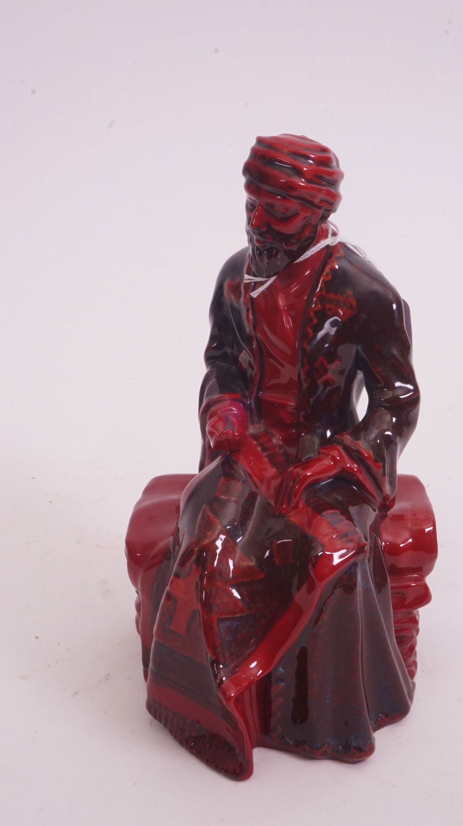 Royal Doulton Flambé Carpet Seller (1 of 1)