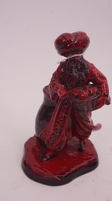 Royal Doulton Flambé Lamp Seller