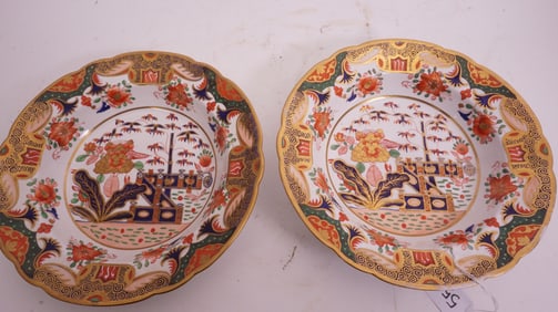 Two Old Imari Bowls English