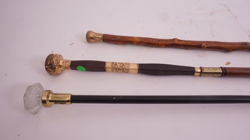 Three Antique Canes
