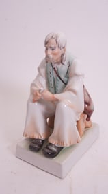 Herend Seated Old Man