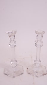 Val Saint Lambert Candleholders