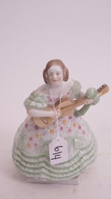 Herend Woman with Guitar Figurine