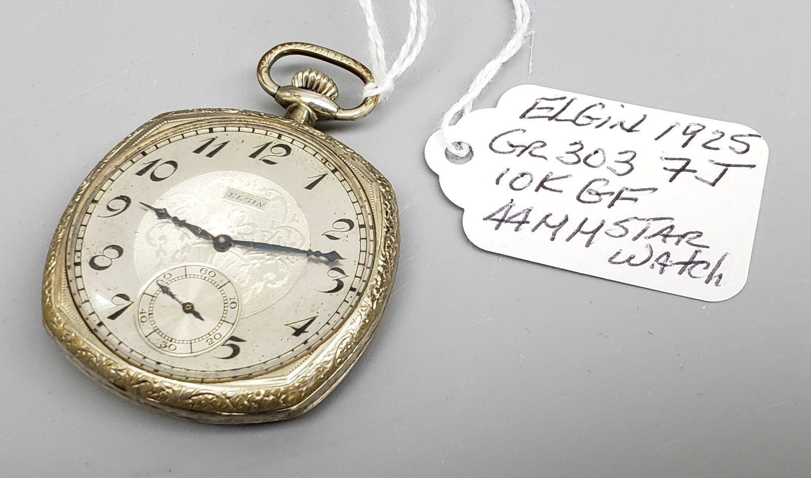 1925 elgin pocket watch cheap