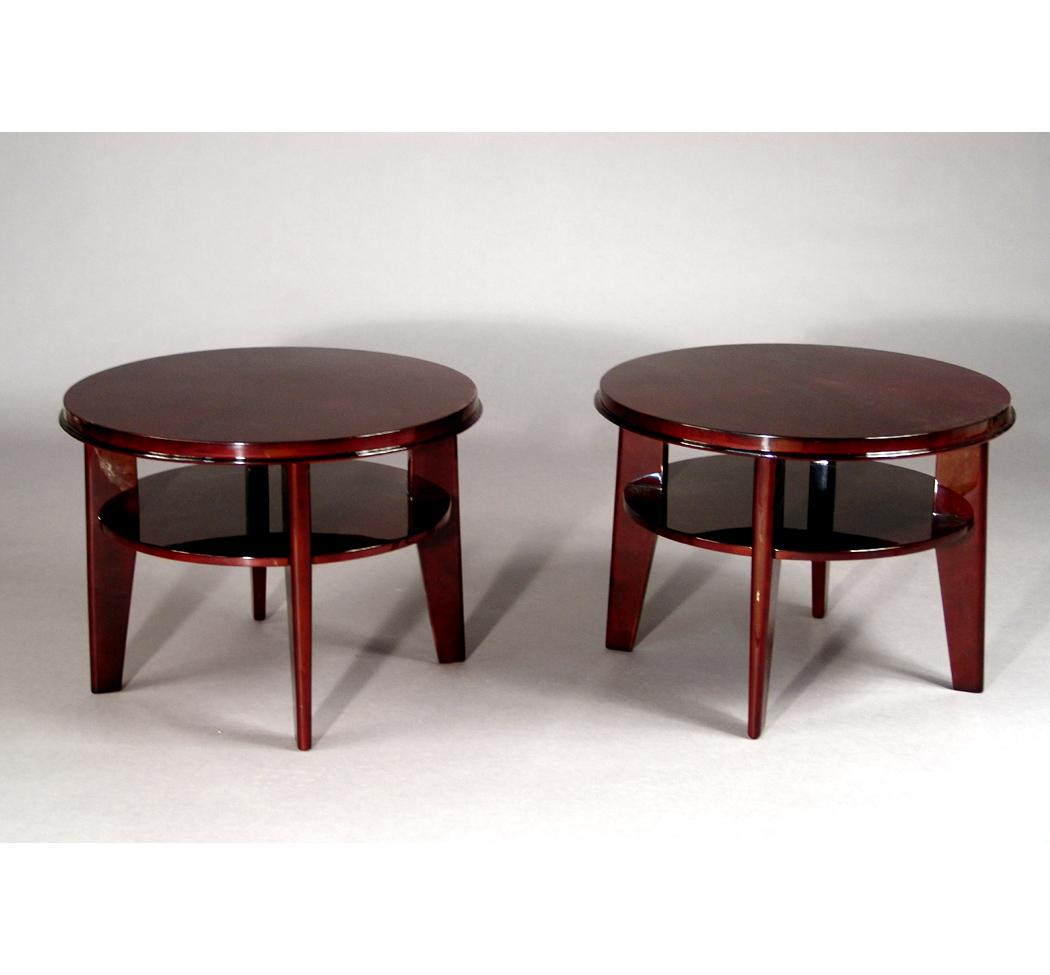 FRENCH ART DECO ROSEWOOD SIDE TABLE (1 of 1)