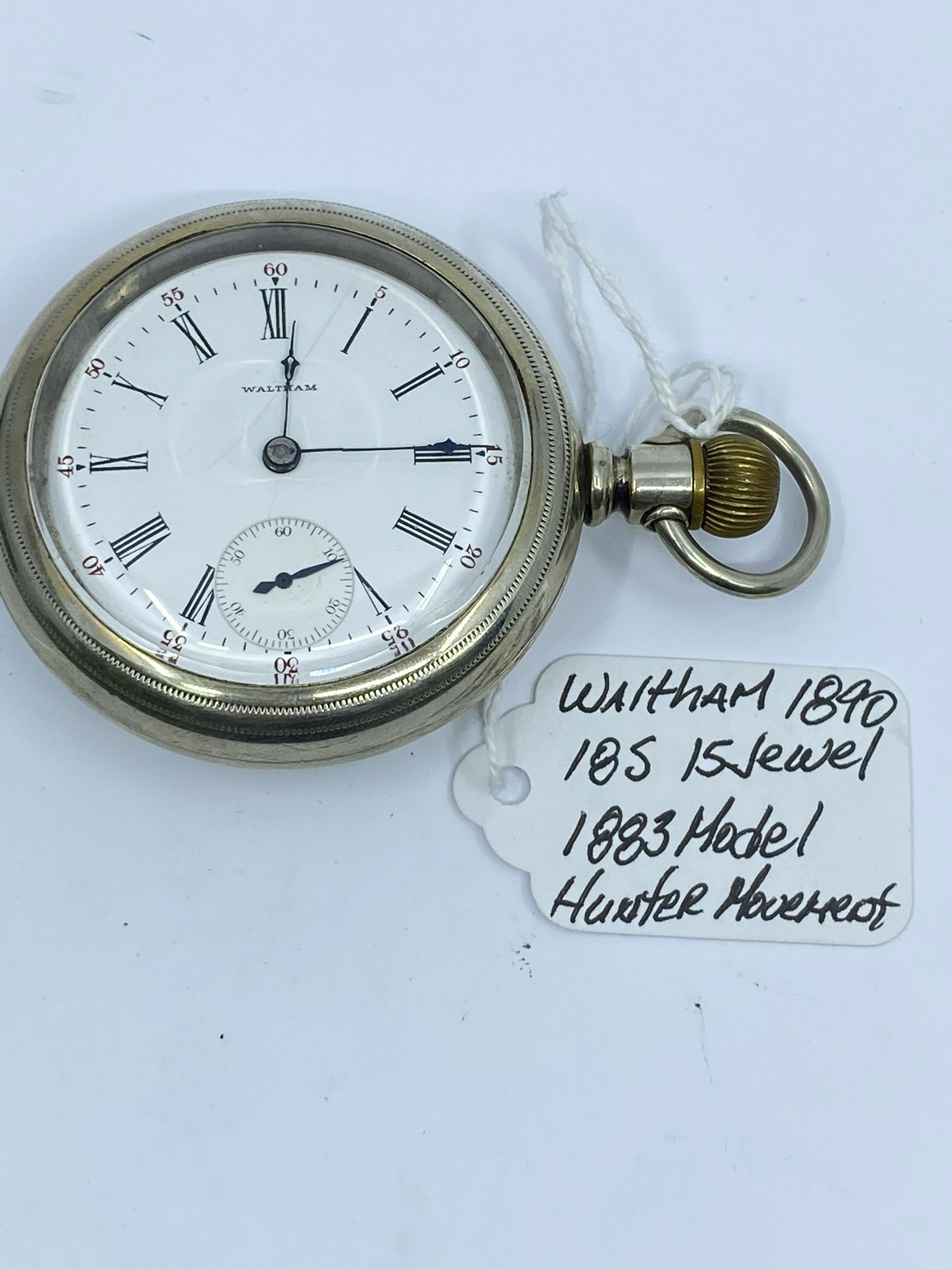Waltham 1890 Pocket watch (1 of 2)