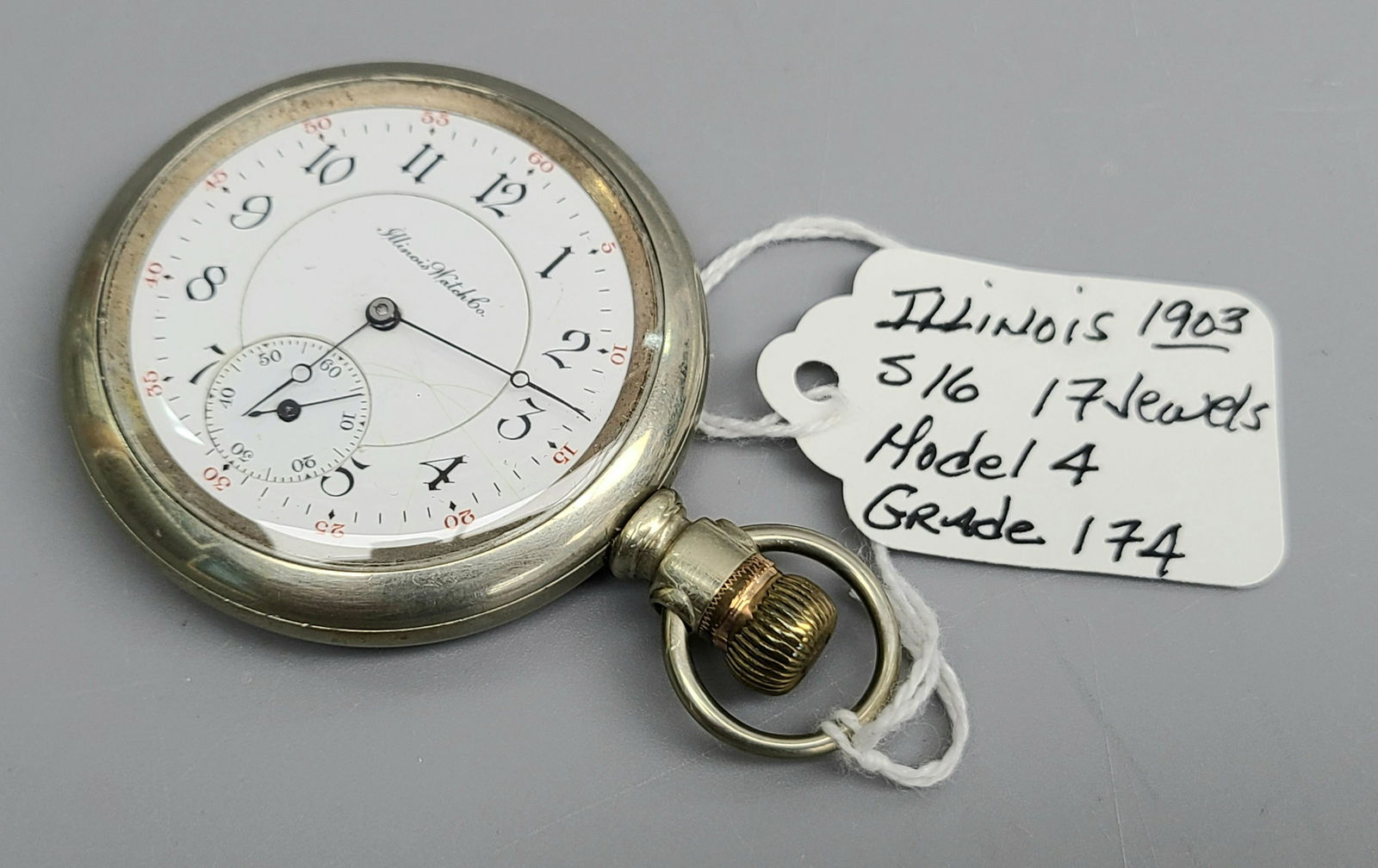 ILLINOIS 1903 SIZE 16 MODEL 4 POCKET WATCH (1 of 2)