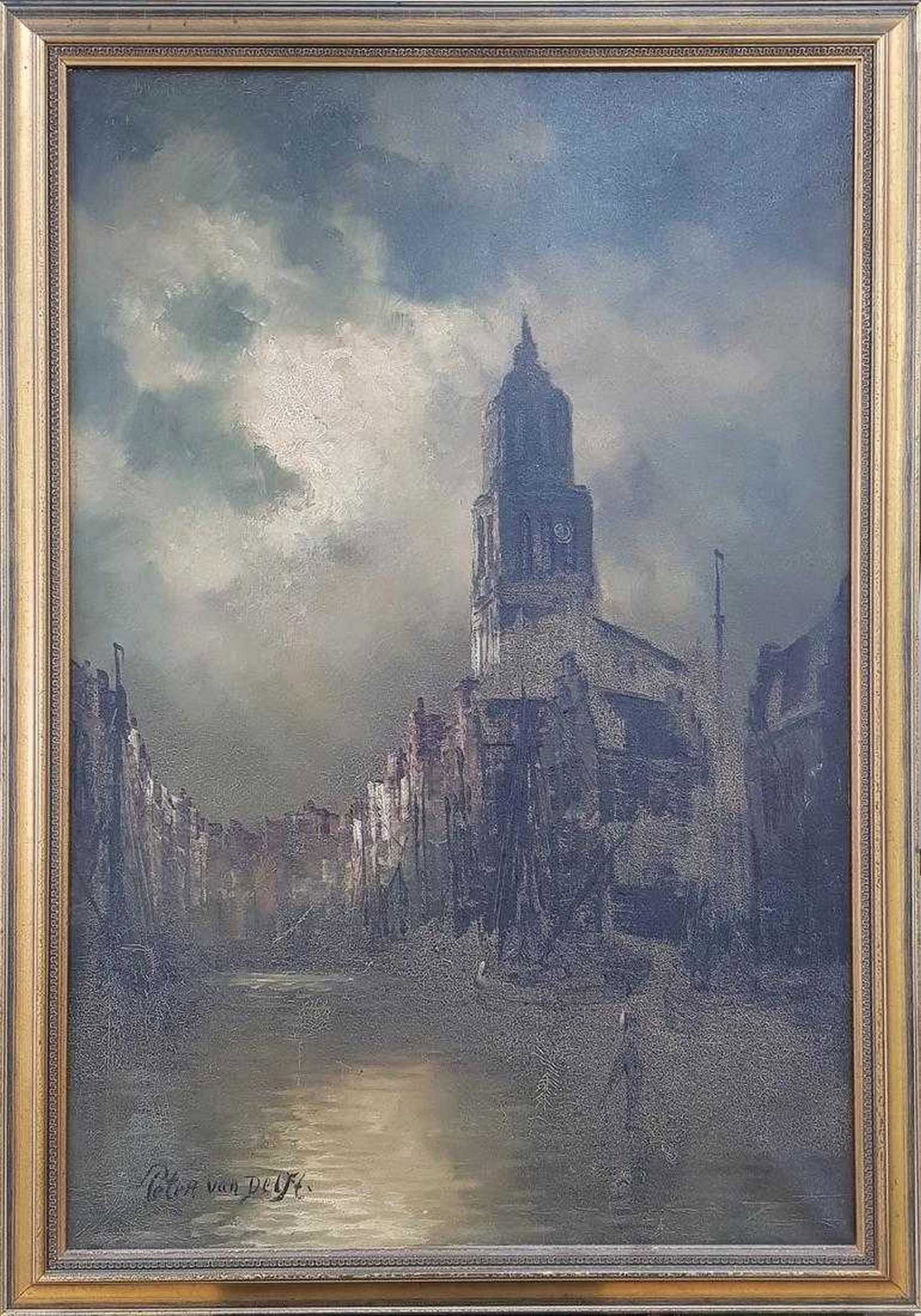 PETER VAN DELFT OIL ON CANVAS (1 of 1)