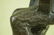 SALVADOR DALI MODERN ABSTRACT COUPLE BRONZE SCULPTURE - 4