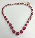 14K GOLD RUBY DIAMOND NECKLACE APPRAISAL REPORT