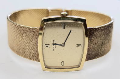 VINTAGE MENS PATEK PHILLIP 18K GOLD WATCH