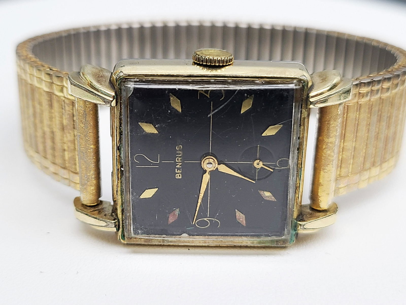 Benrus Art Deco mens watch (1 of 2)