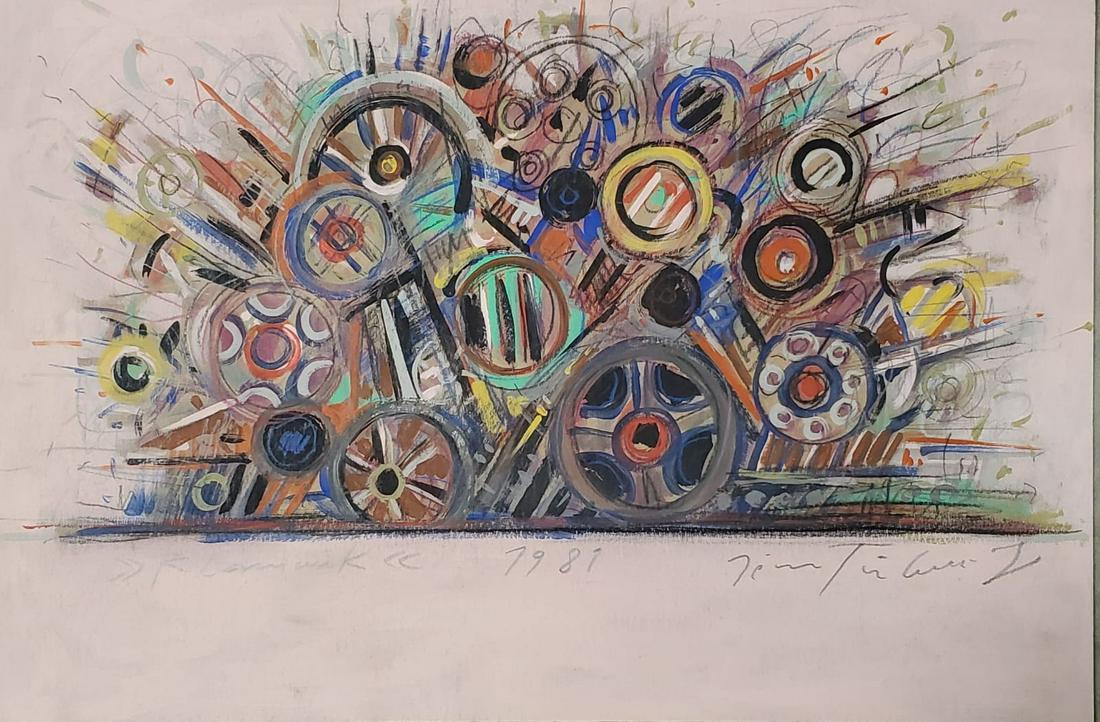 Jean TINGUELY 1981 Attrib (1 of 2)