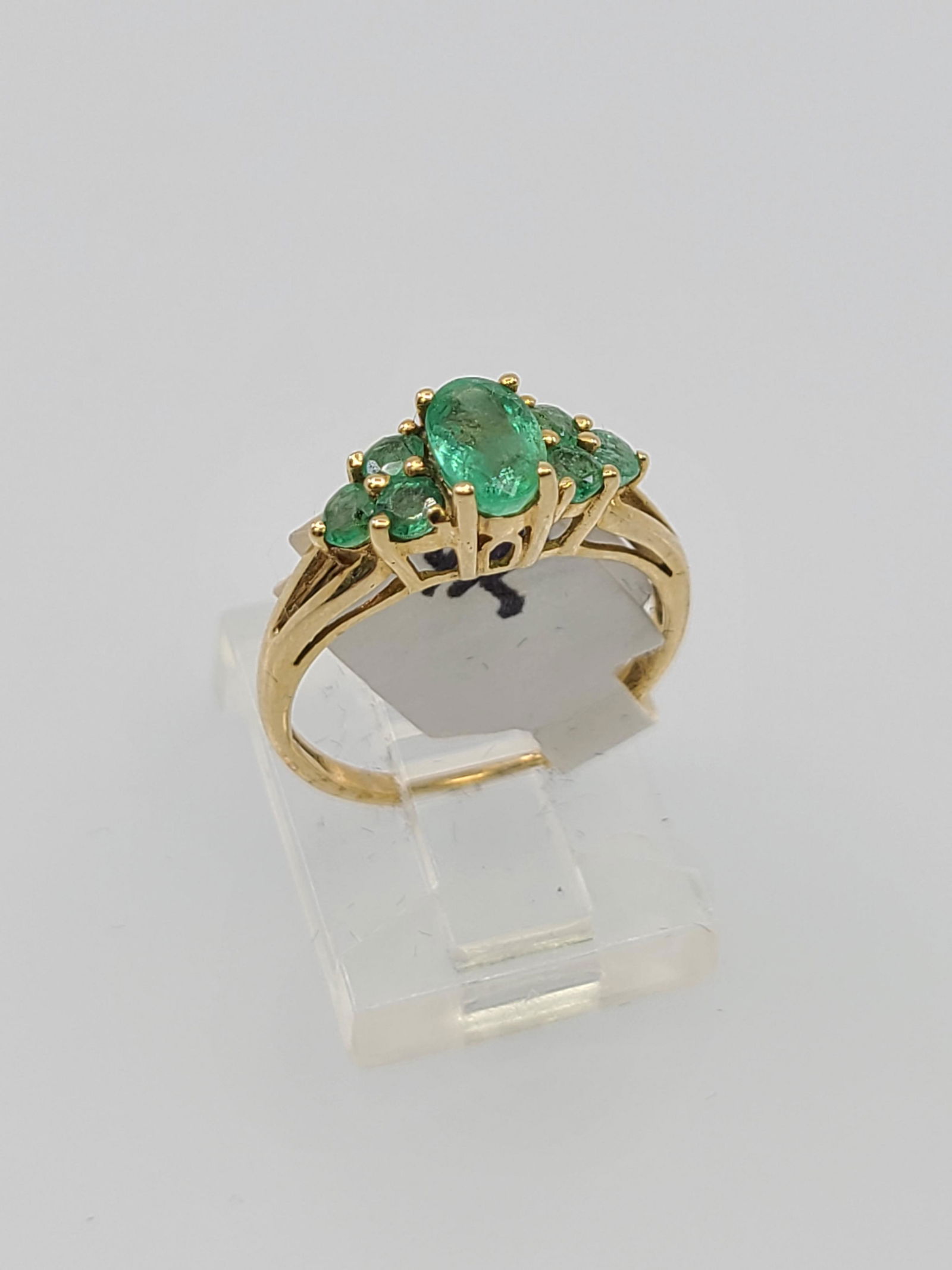 14KT YG Emerald Ring (1 of 1)
