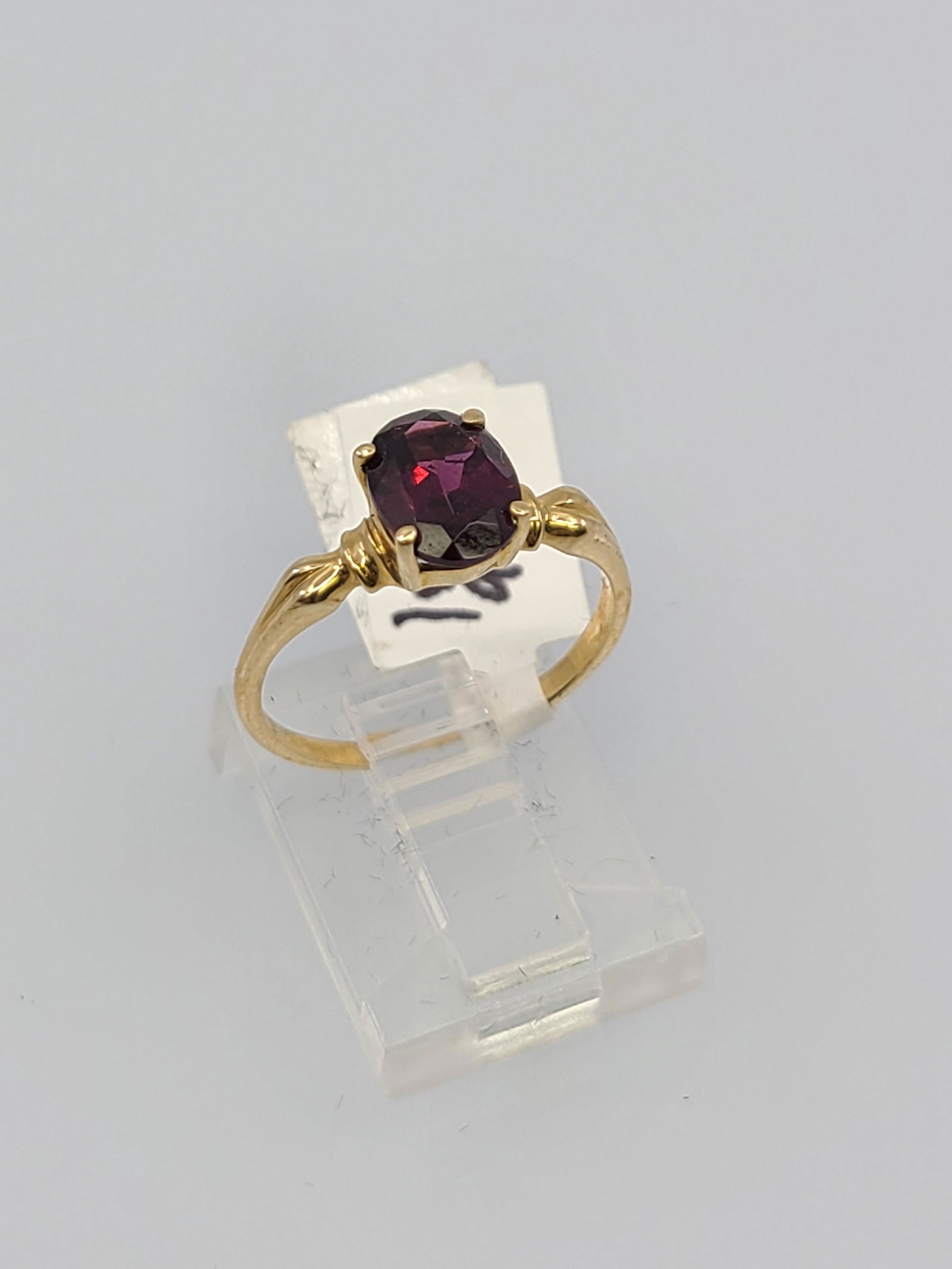 14kt Yellow Gold Ruby Ring (1 of 1)
