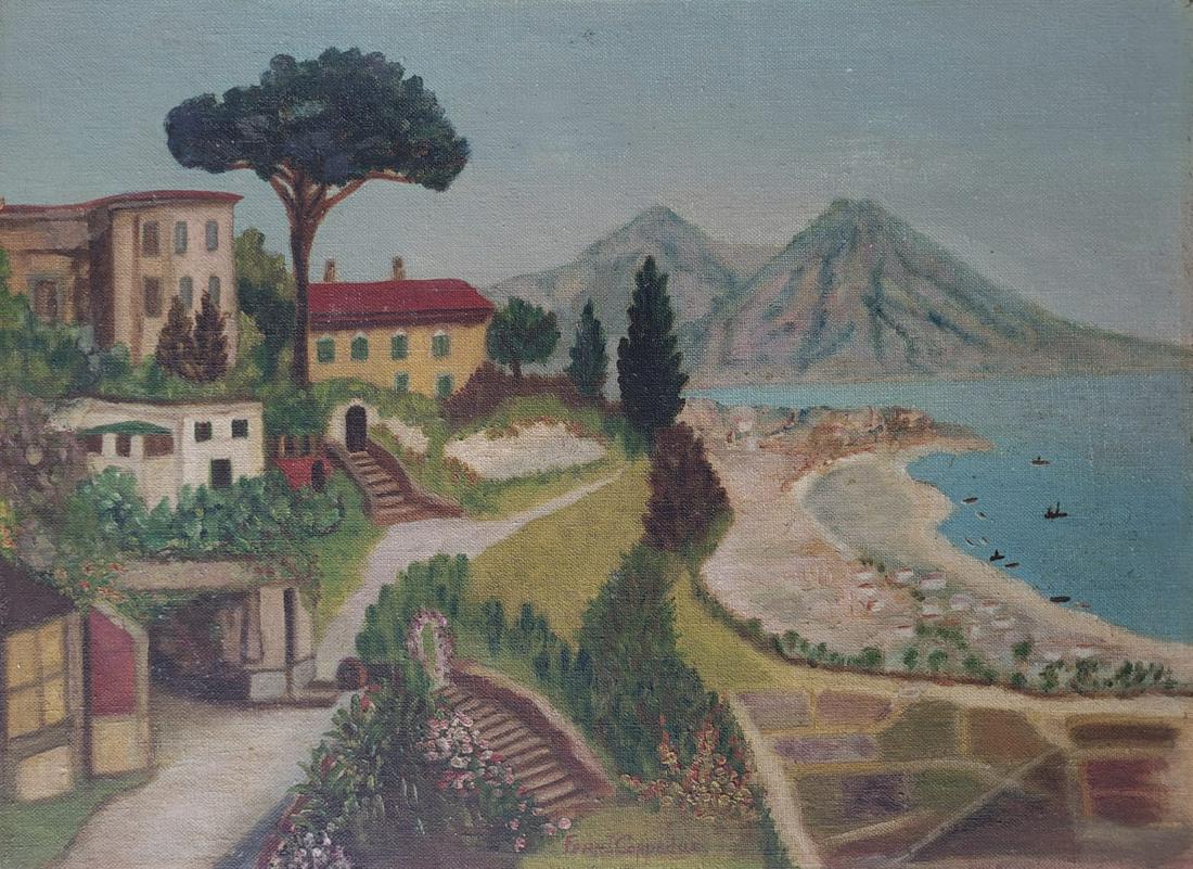 Fern Isabel Coppedge: oil on canvas 11" x 14"3/4