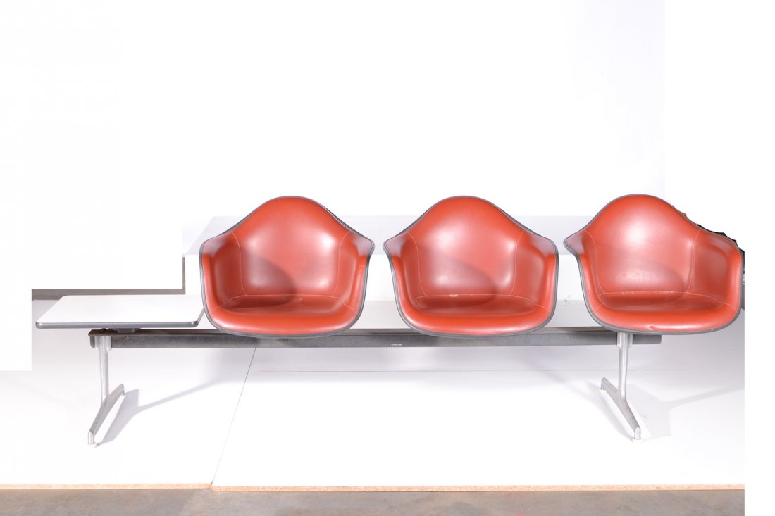 Charles Eames Tandem Seating Unit: Eames seating unit