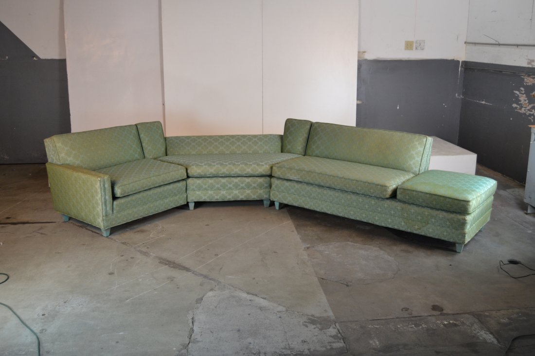 Paul Laszlo style mid-century sectional sofa: Paul Laszlo style mid-century sectional sofa