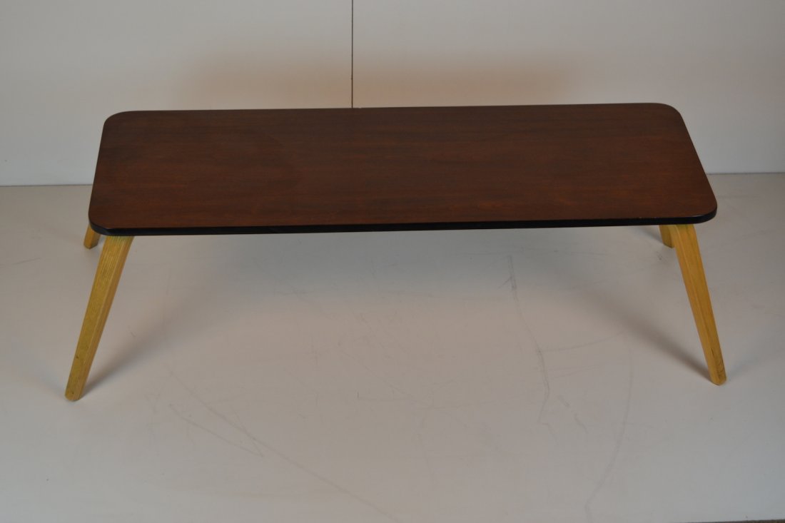 Thonet bentwood leg cocktail table: Thonet bentwood leg cocktail table