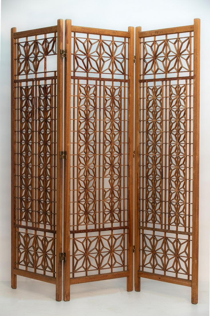 Nakshima Style Vintage wood screen (1 of 1)