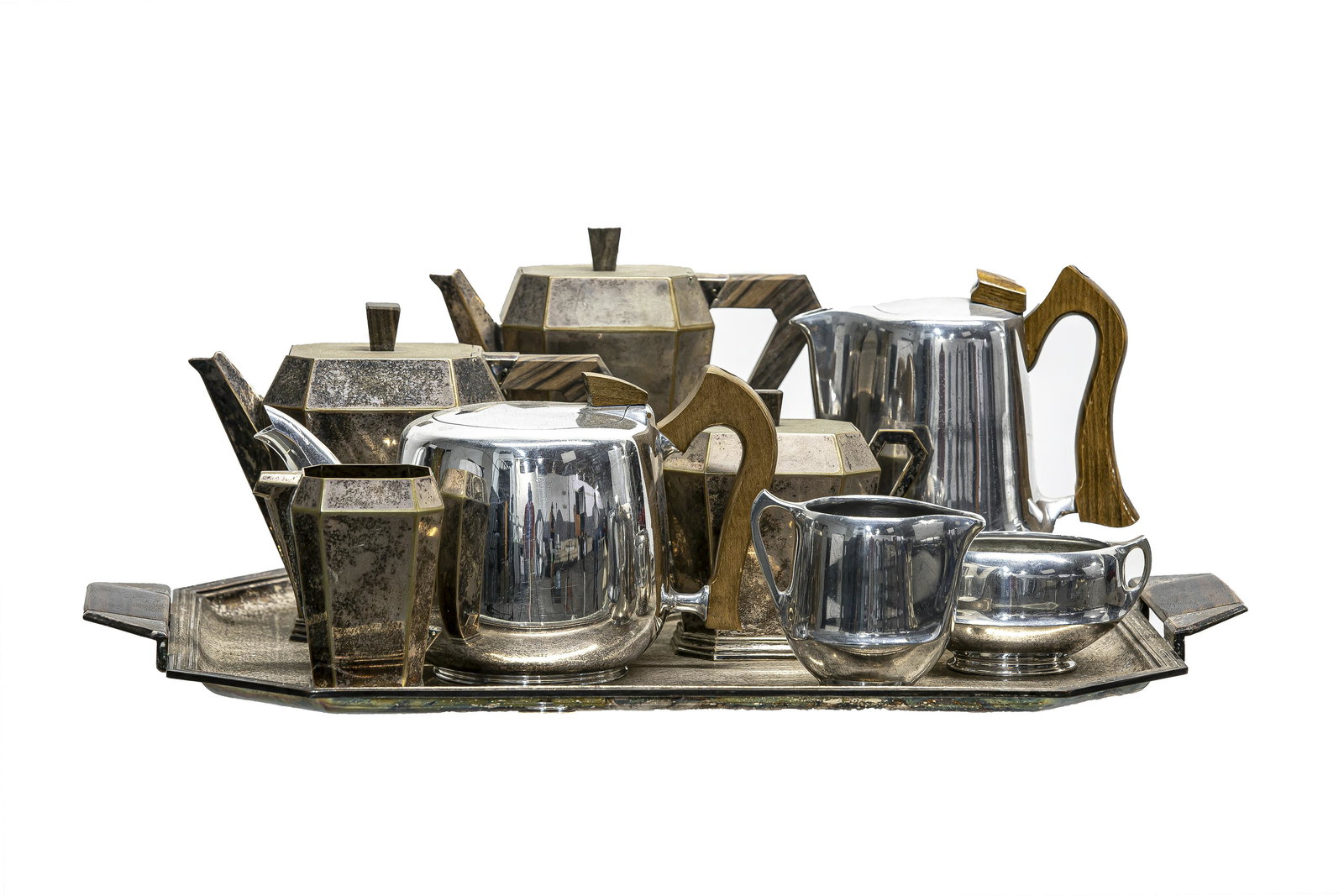 Tray with Tea Service Items (1 of 1)