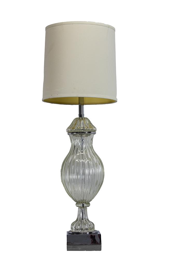Barovier Clear Glass Table Lamp (1 of 1)