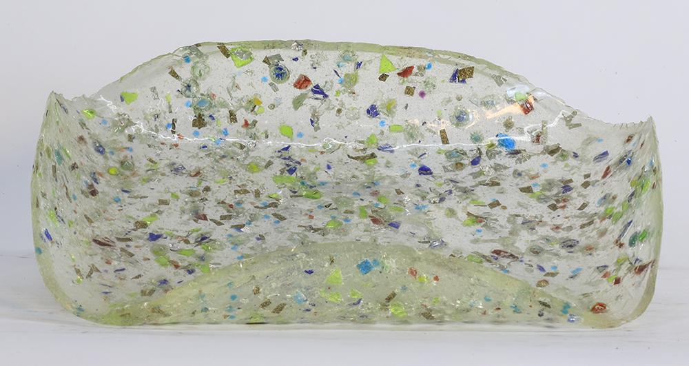 Zahara Schatz Tray: Zahara Schatz Tray 3"H x 15"W x 10"D