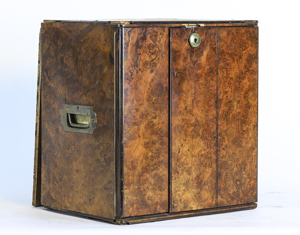 19th Century Campaign Style Chest (1 of 2)