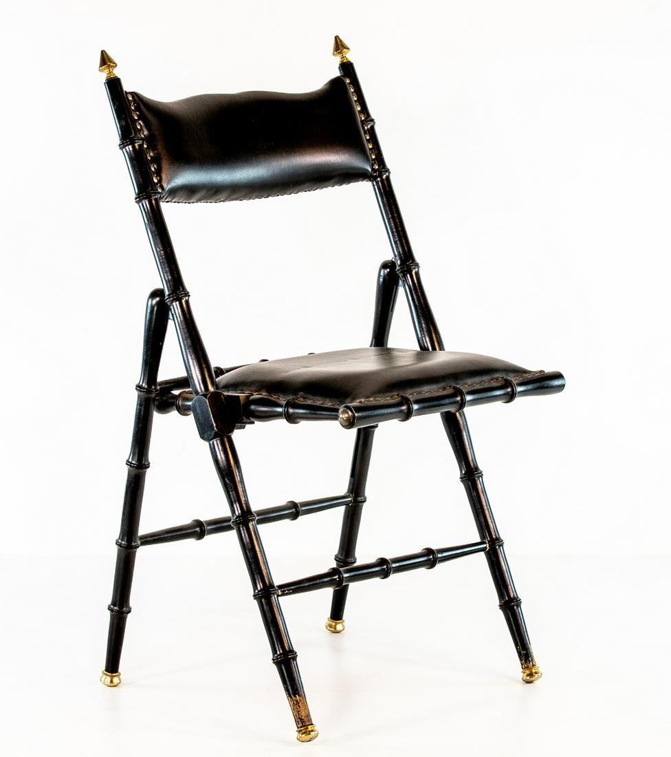 Maison Jansen Campaign Chair (1 of 1)