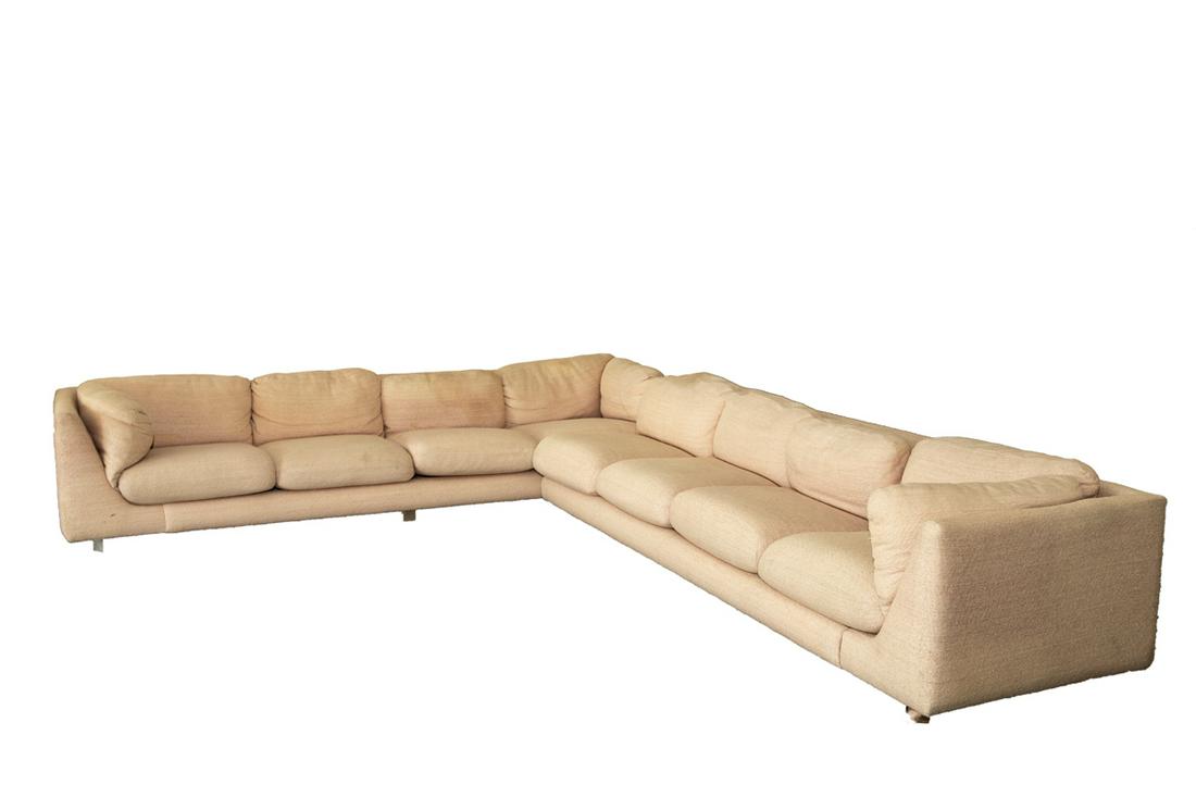Milo Baughman Giant Sectional Sofa Dec 14 2019 Palm Springs