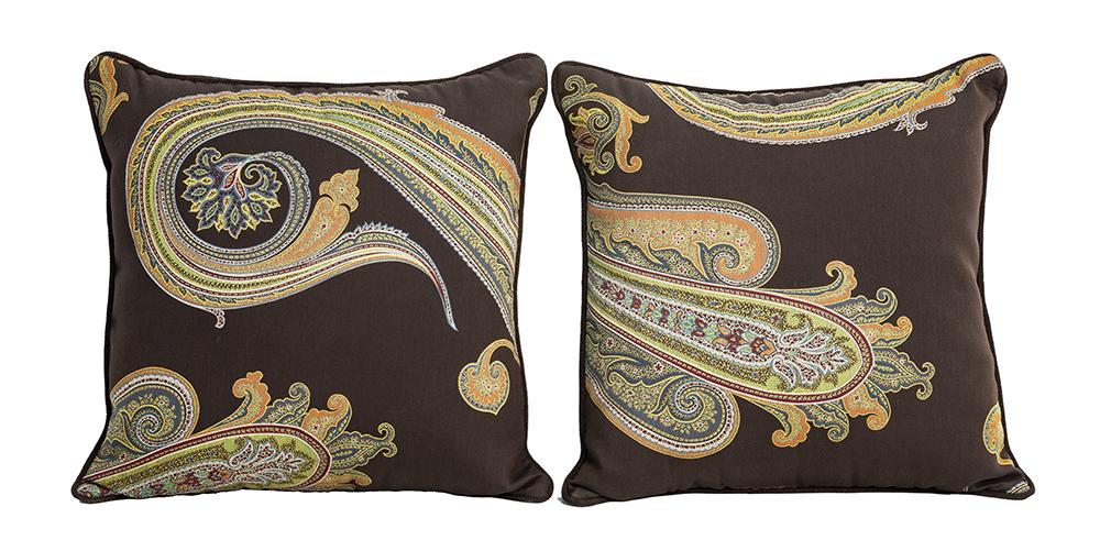 Hermes Paisley Pillows (1 of 1)