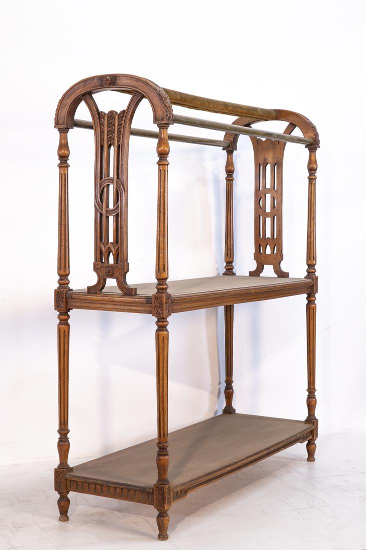 French Antique Blanket Rack (1 of 1)