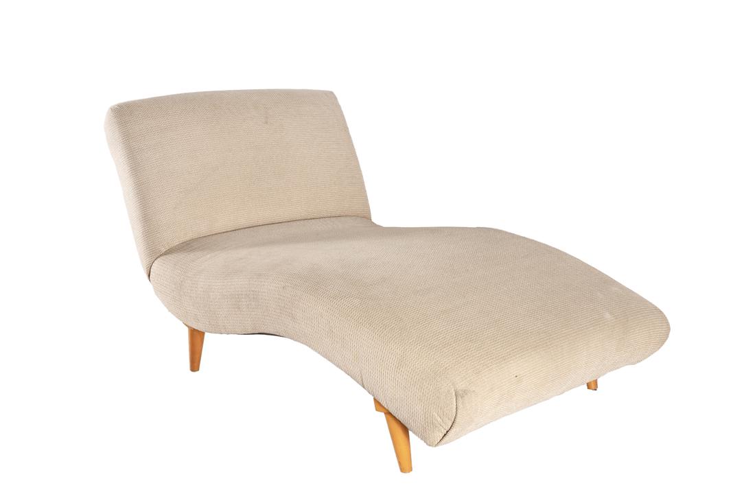 Adrian Pearsall Chaise Longue: Nice.35H x 39W x 64L