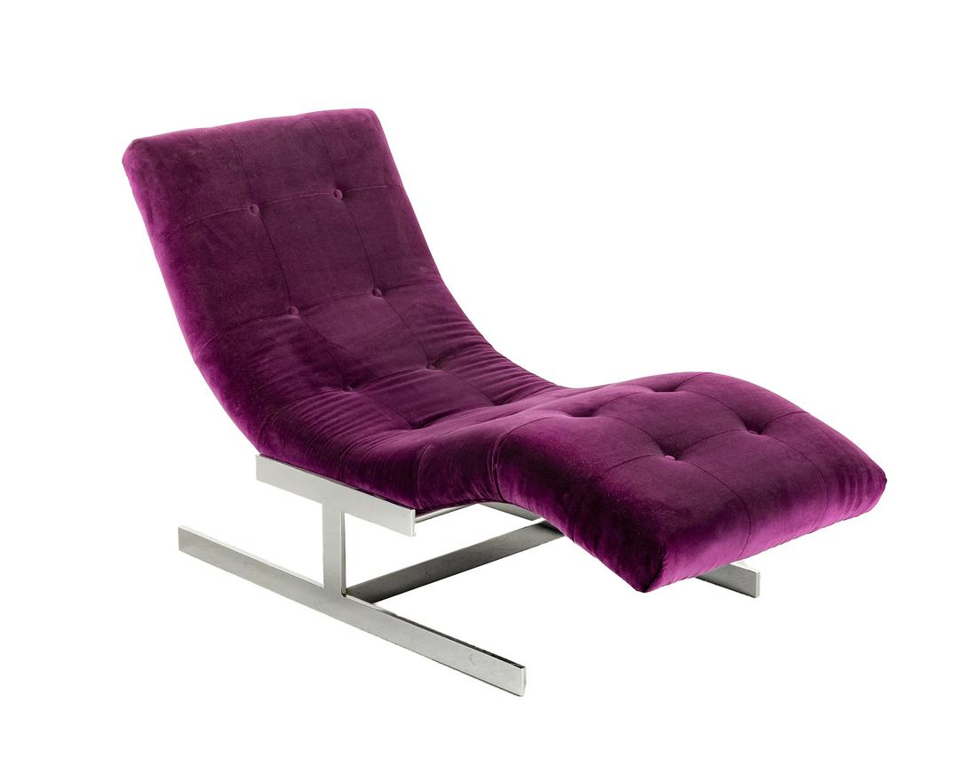Milo Baughman Chaise (1 of 2)