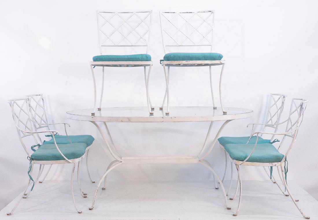 Billy Haines Style Table And Chairs (1 of 1)