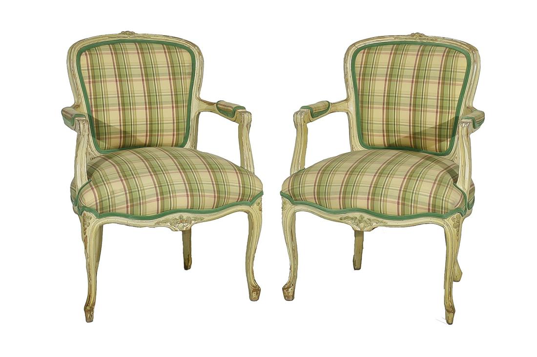 Maison Jansen Bergere: 32H x 22W x 20D