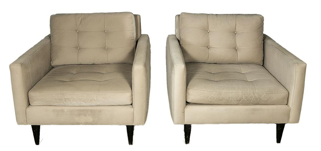 2 Knoll Style Armchairs (1 of 1)