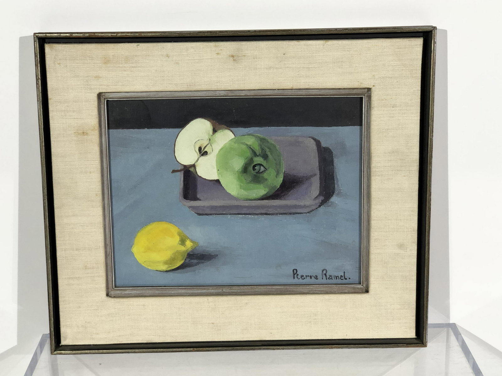 Pierre Ramel Oil on Canvas: Pierre Ramel Oil on Canvas, Still Life, Signed, Framed