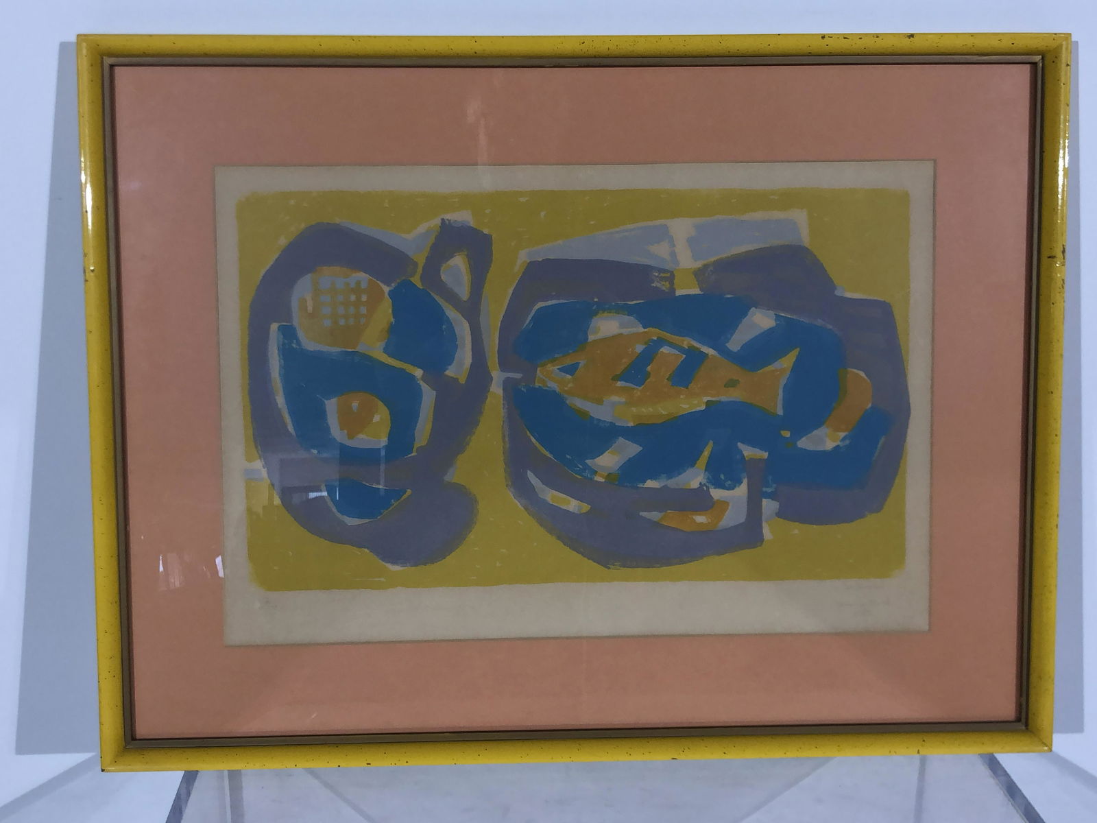 Jean Le Moal Lithograph "Le Poisson": Jean Le Moal Lithograph, "Le Poisson", 1952, pencil signed and dated, numbered 53/200