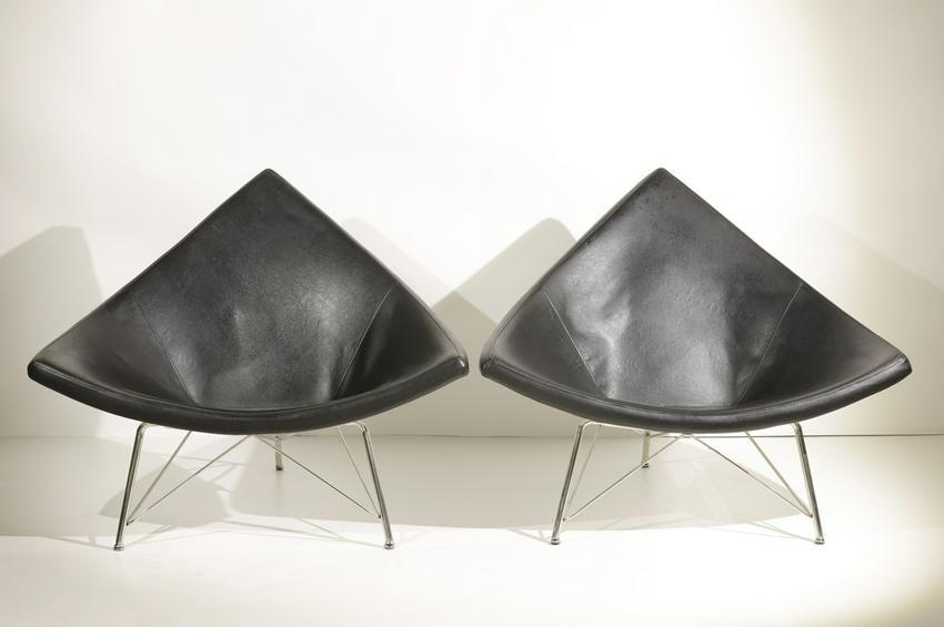 After George Nelson Coconut Chairs, Pair (1 of 1)