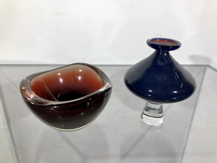 Two Pieces Glass: Orrefors and Kosta Boda (1 of 1)