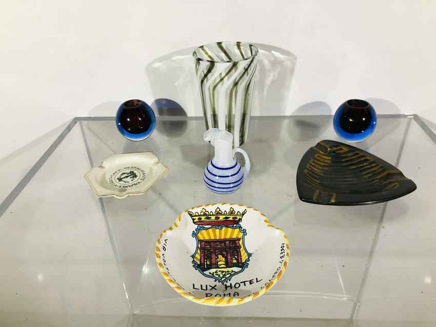 A Group of European Glass & Ceramic Souvenirs (1 of 1)