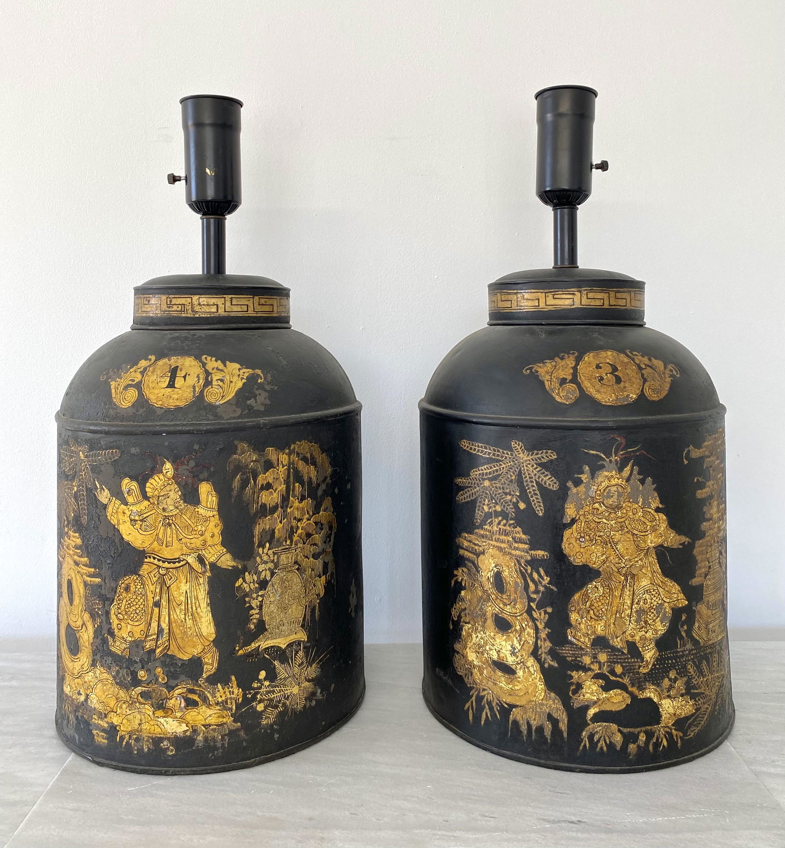 Antique Tea Tin Lamps (1 of 1)