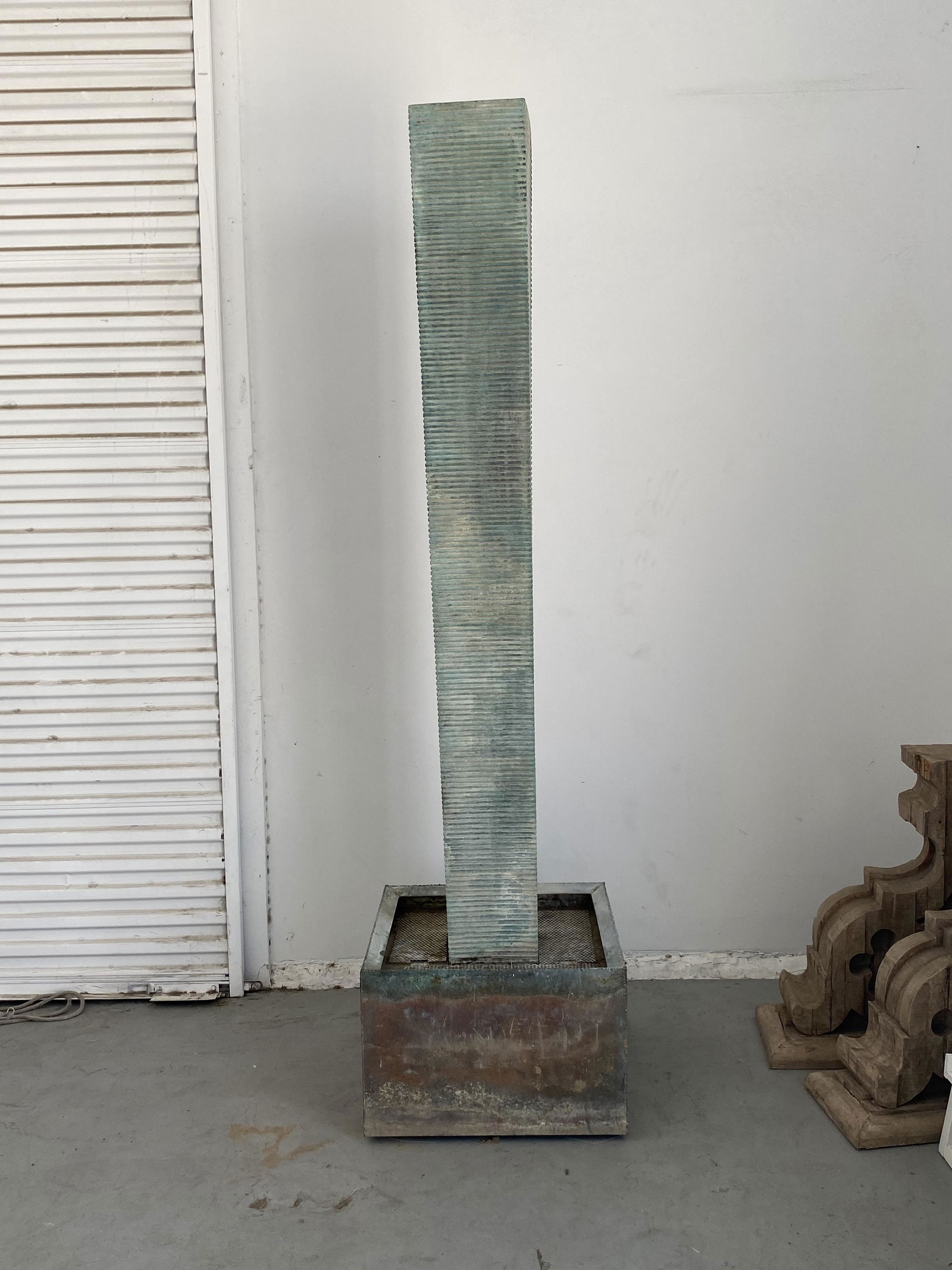 Eric Orr Bronze Fountain (1 of 1)