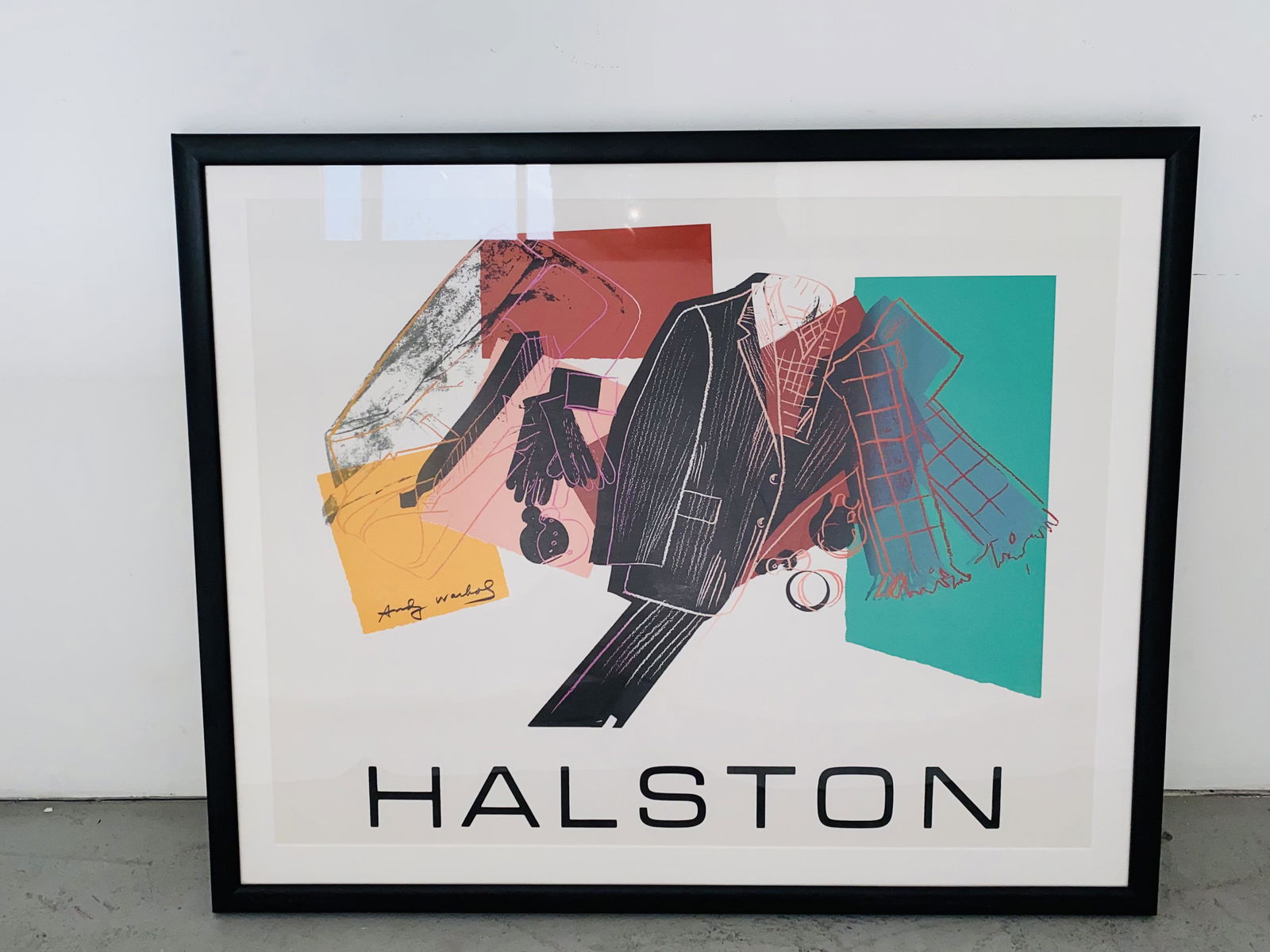 Andy Warhol Halston Print (1 of 1)