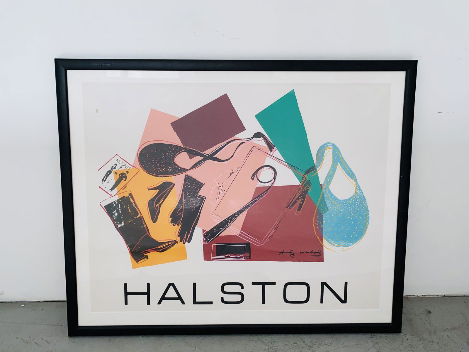 Andy Warhol Halston Print (1 of 1)