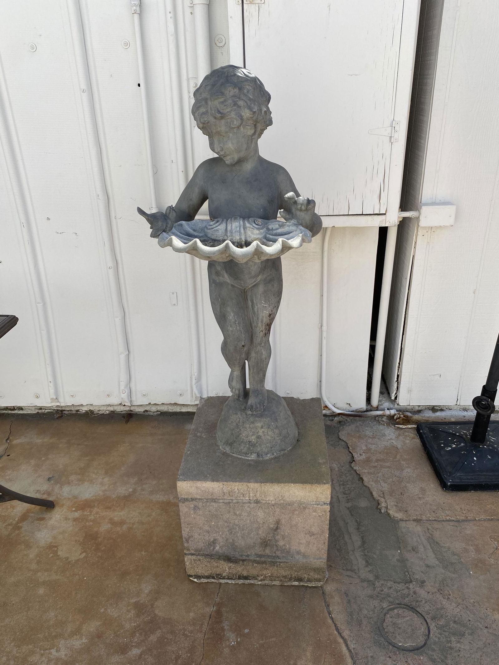 19th Century Zinc Fountain (1 of 1)