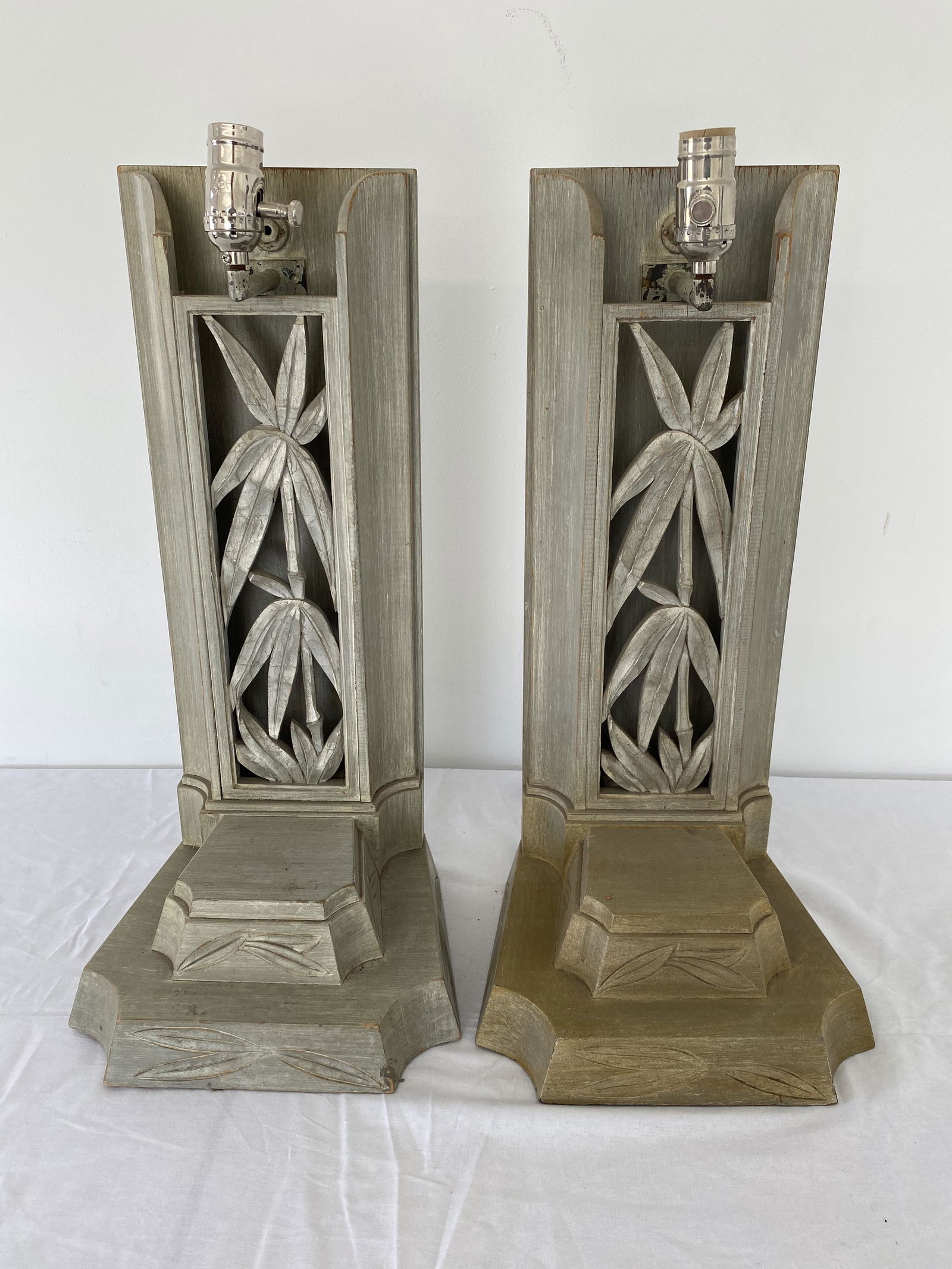 James Mont Carved Lamps (1 of 1)