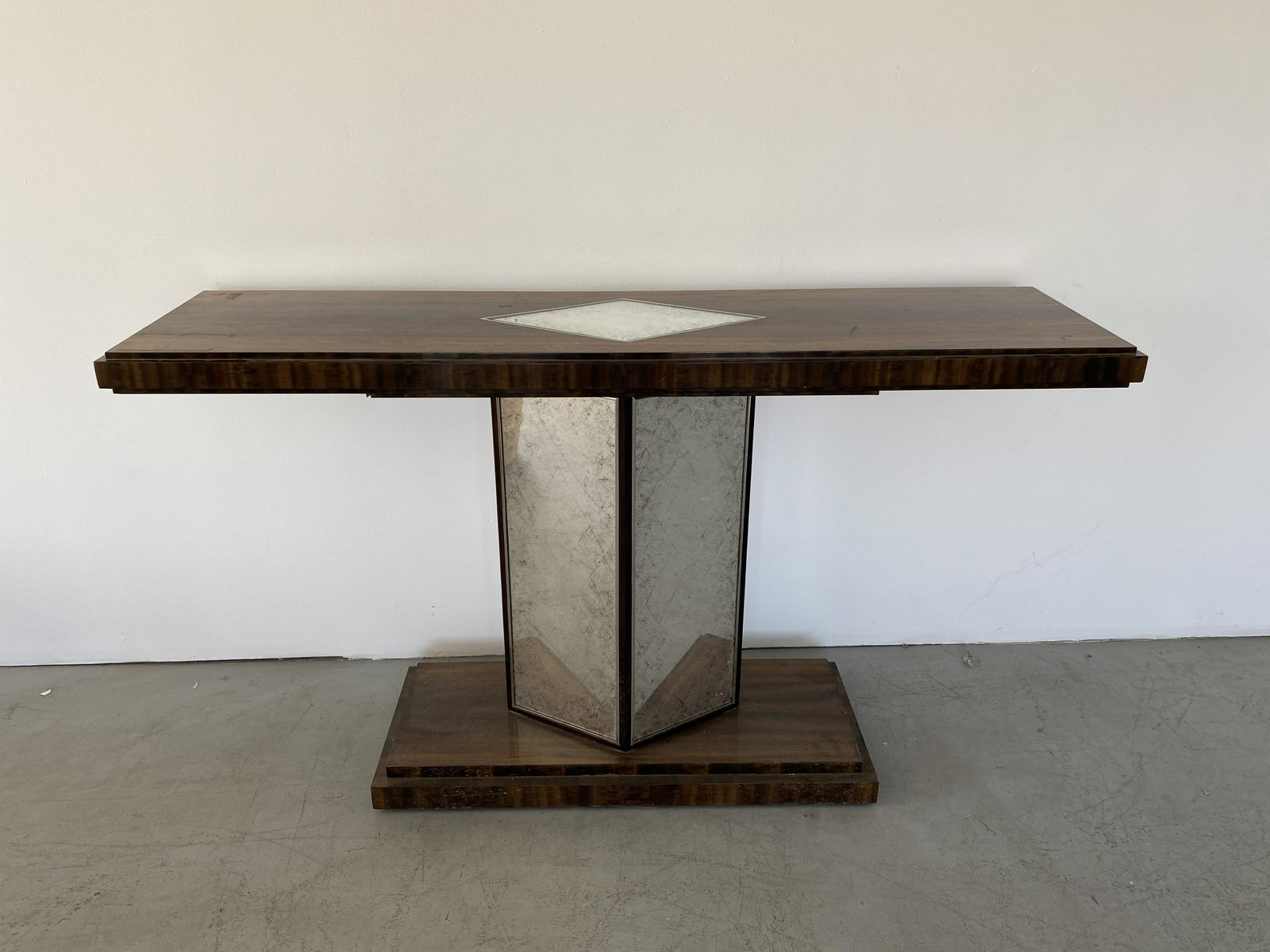 French Art-Deco Style Console: 35H x 60W x 16D